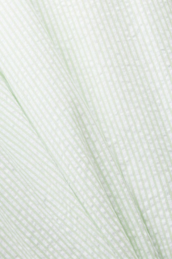 Sleeveless Peplum Mini Dress, LIGHT GREEN, detail image number 5