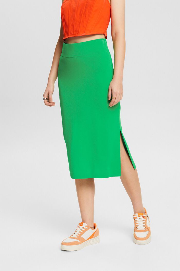 Pencil Skirt, GREEN, detail image number 0