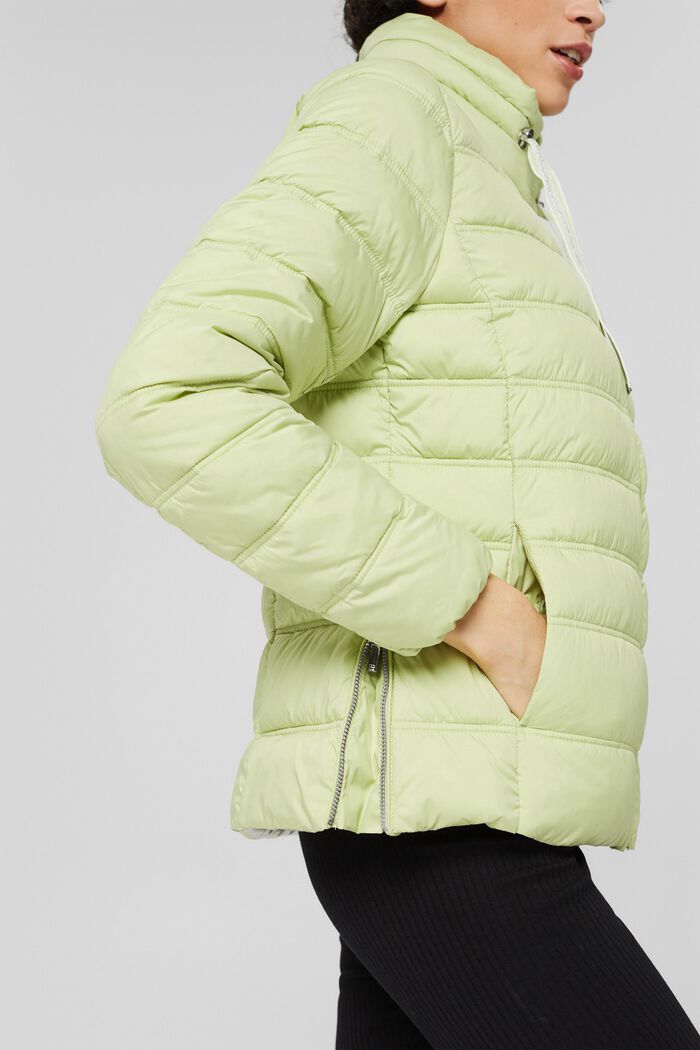 Recycled: Quilted jacket with 3M™ Thinsulate™, PASTEL GREEN, detail image number 5