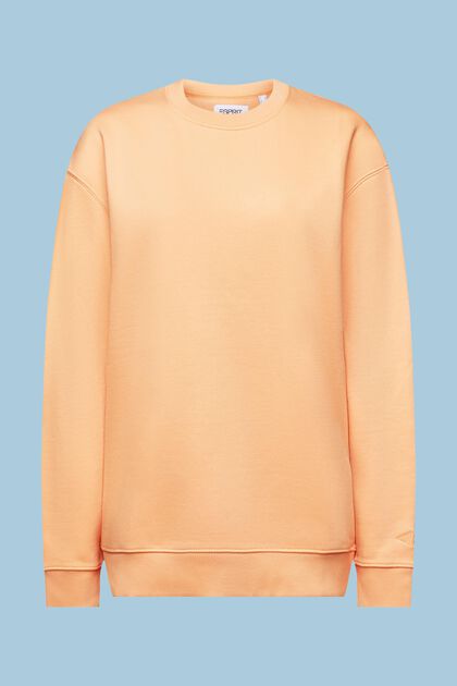 Cotton Blend Pullover Sweatshirt