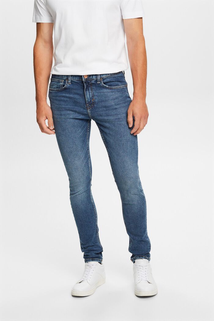 Mid-Rise Skinny Jeans, BLUE MEDIUM WASHED, detail image number 0