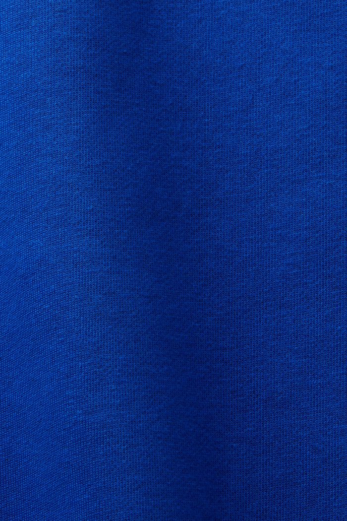 Unisex Cotton Fleece Logo Sweatshirt, BRIGHT BLUE, detail image number 7