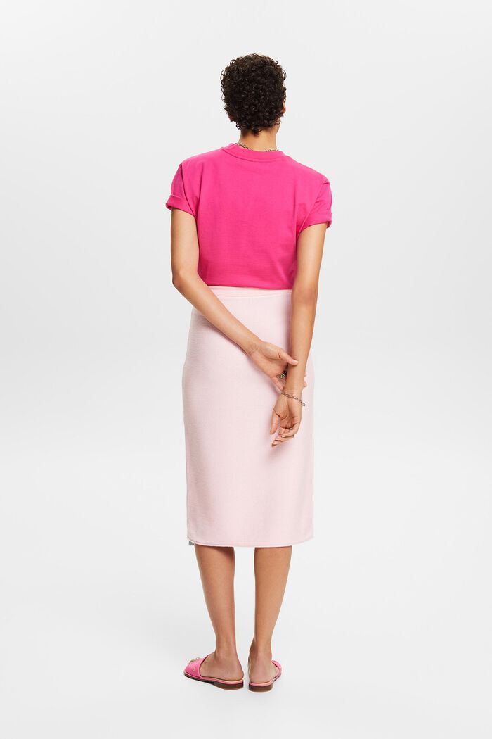 Midi Sweat Skirt, LIGHT PINK, detail image number 2