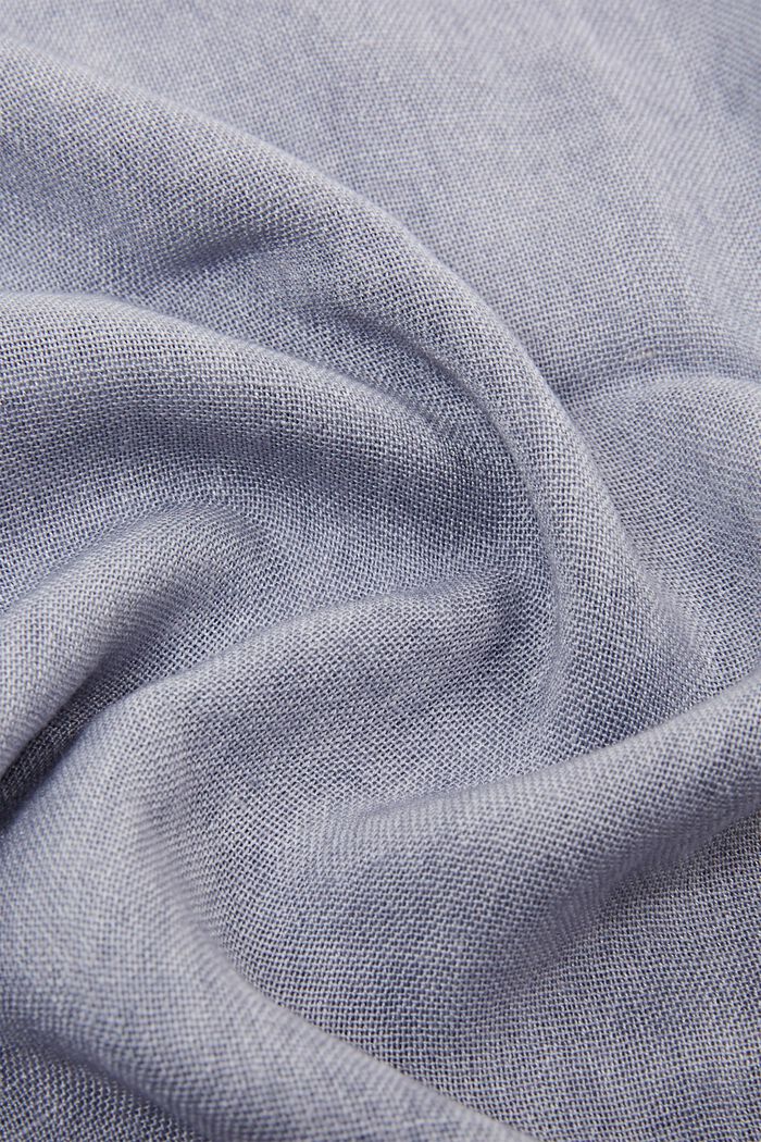 Lightweight scarf, LENZING™ ECOVERO™, PASTEL BLUE, detail image number 1