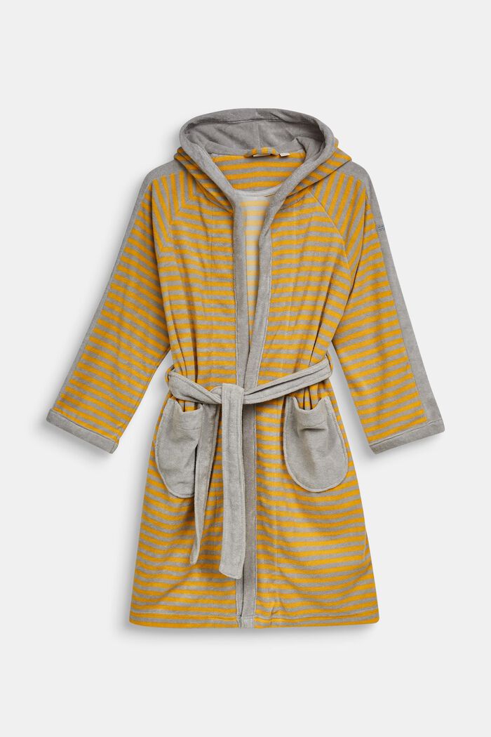 Children’s bathrobe with pointed cap