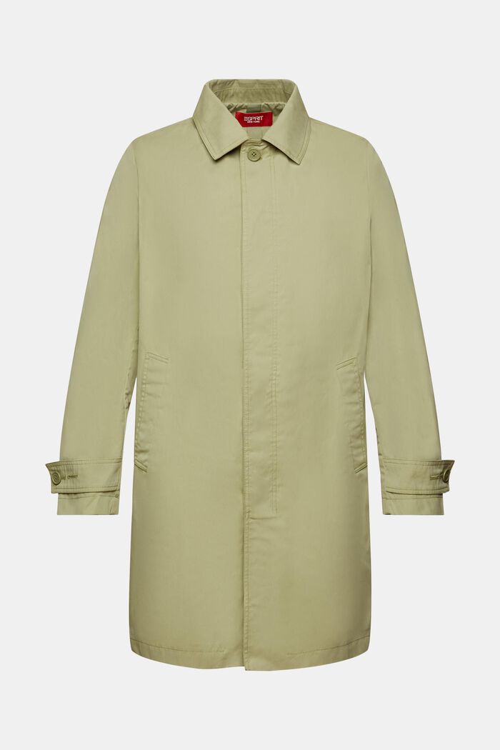 Recycled: lightweight mac coat, OLIVE, detail image number 5
