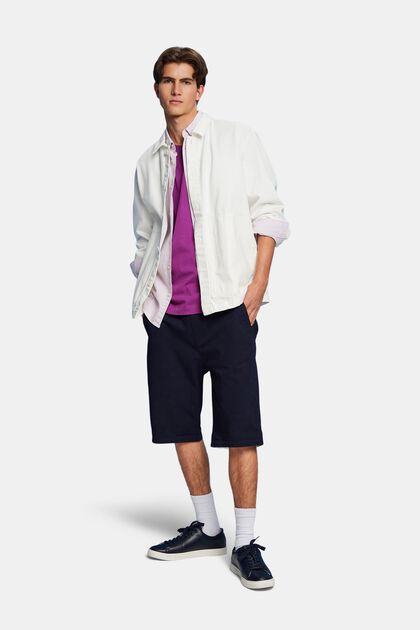 Sustainable cotton chino style shorts