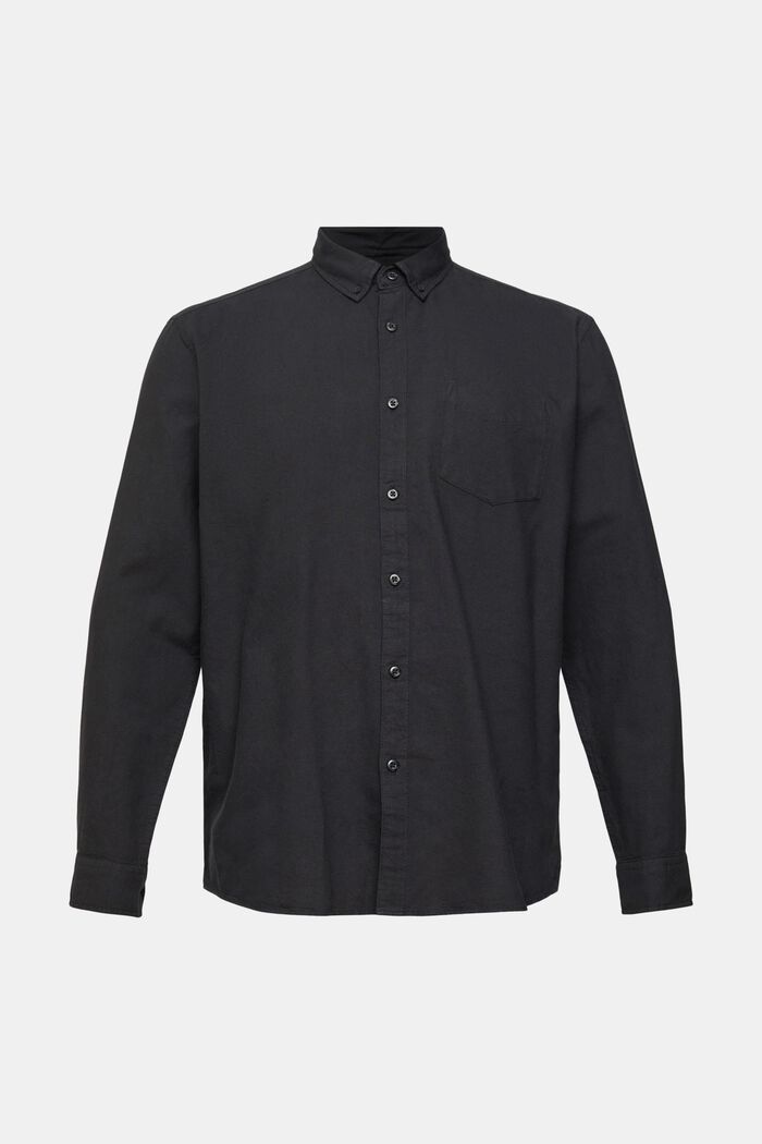Button-down shirt, BLACK, detail image number 2