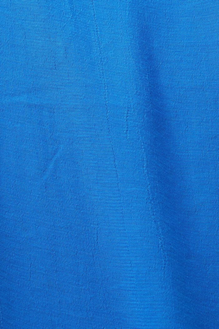 V-Neck Cropped Jumpsuit, BRIGHT BLUE, detail image number 4