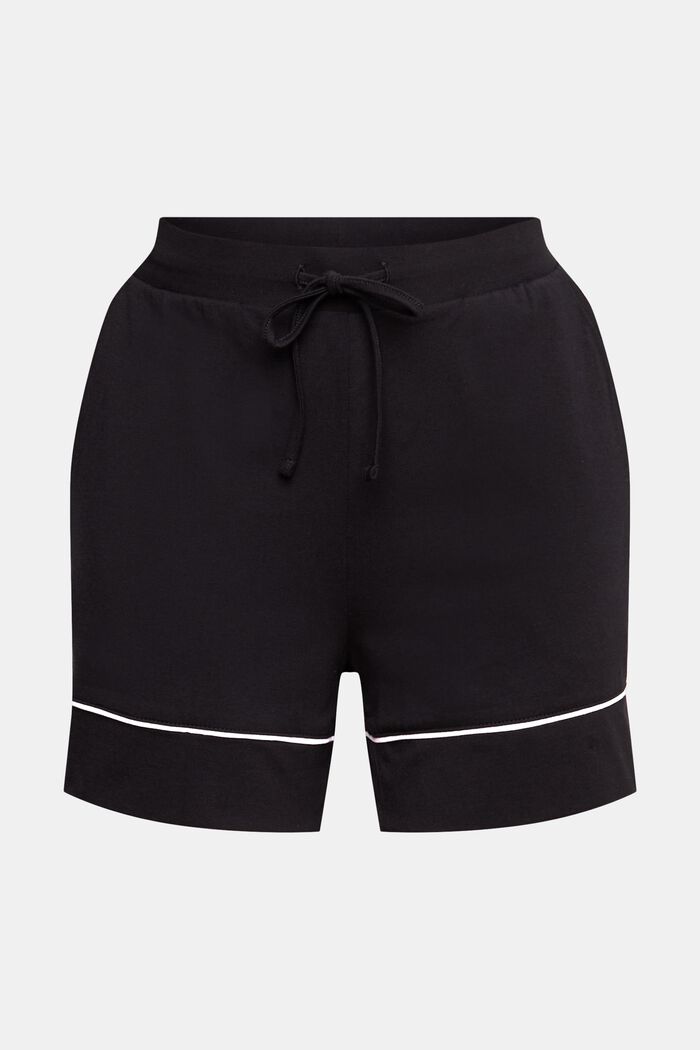 Pyjama shorts, BLACK, detail image number 2