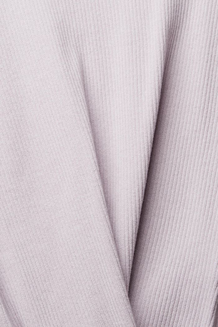 Jumper with a ribbed finish, LAVENDER, detail image number 1