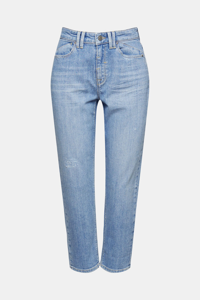Vintage-look jeans, BLUE LIGHT WASHED, overview