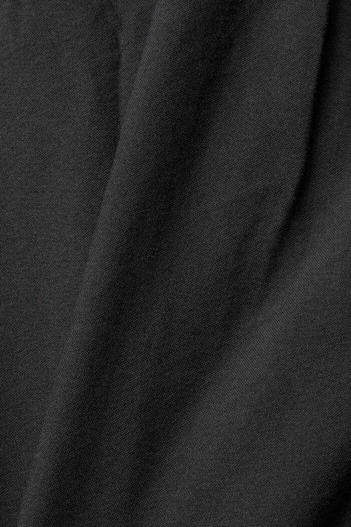 Button-down shirt, BLACK, detail image number 1
