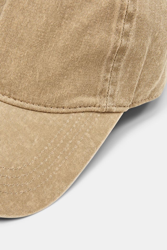 Acid washed baseball cap, BEIGE, detail image number 1