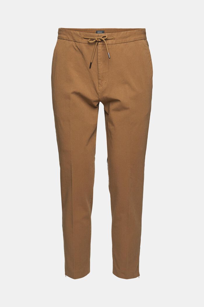 Relaxed chinos made of organic cotton, BARK, overview