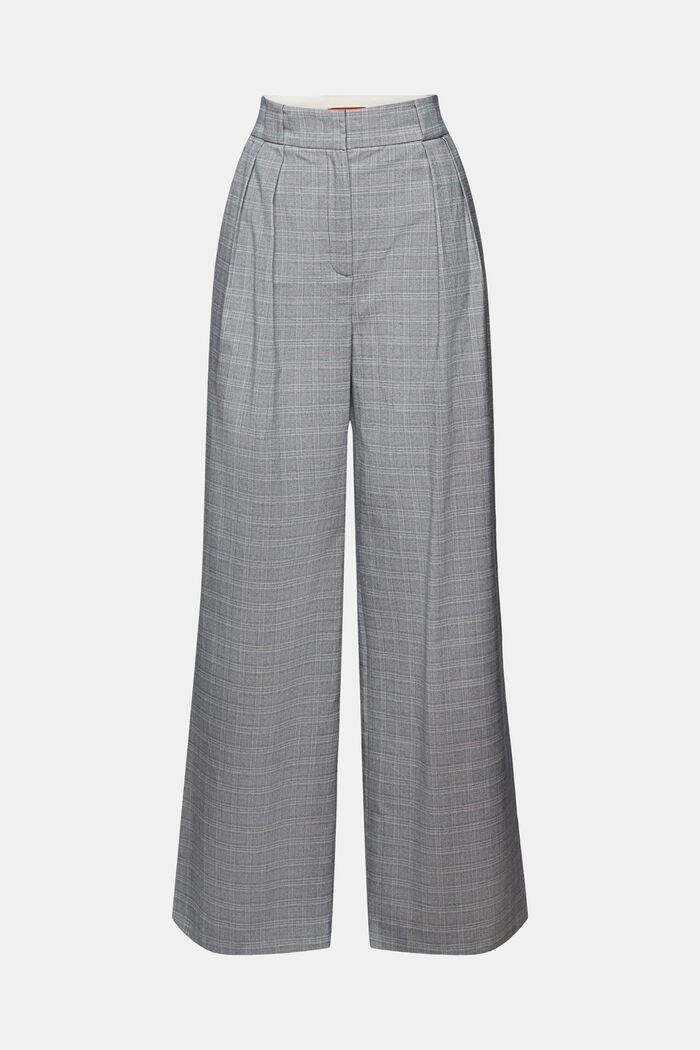 Mix & Match: Prince of Wales checked trousers, PETROL BLUE, detail image number 7