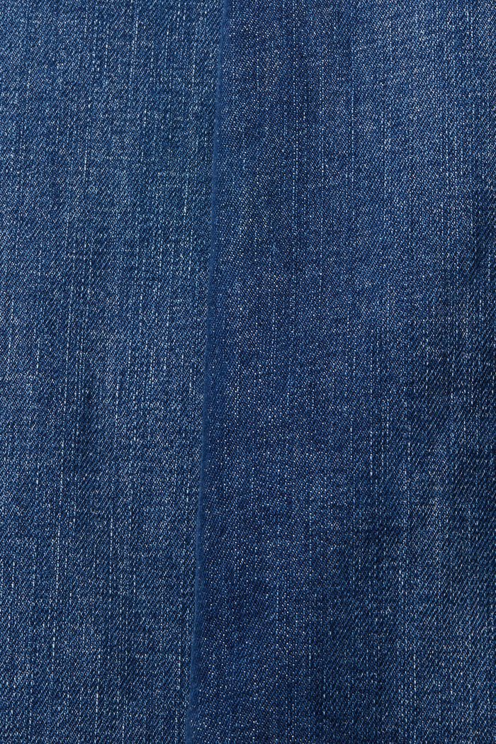 Wide leg jeans, BLUE DARK WASHED, detail image number 1