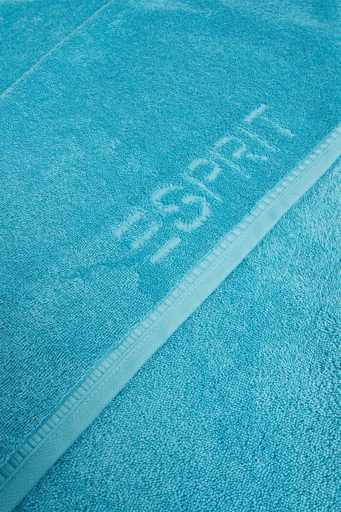 Terry cloth towel collection, TURQUOISE, detail image number 1
