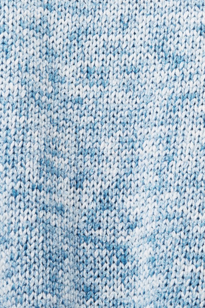 Marled Sleeveless Sweater, LIGHT TURQUOISE, detail image number 5