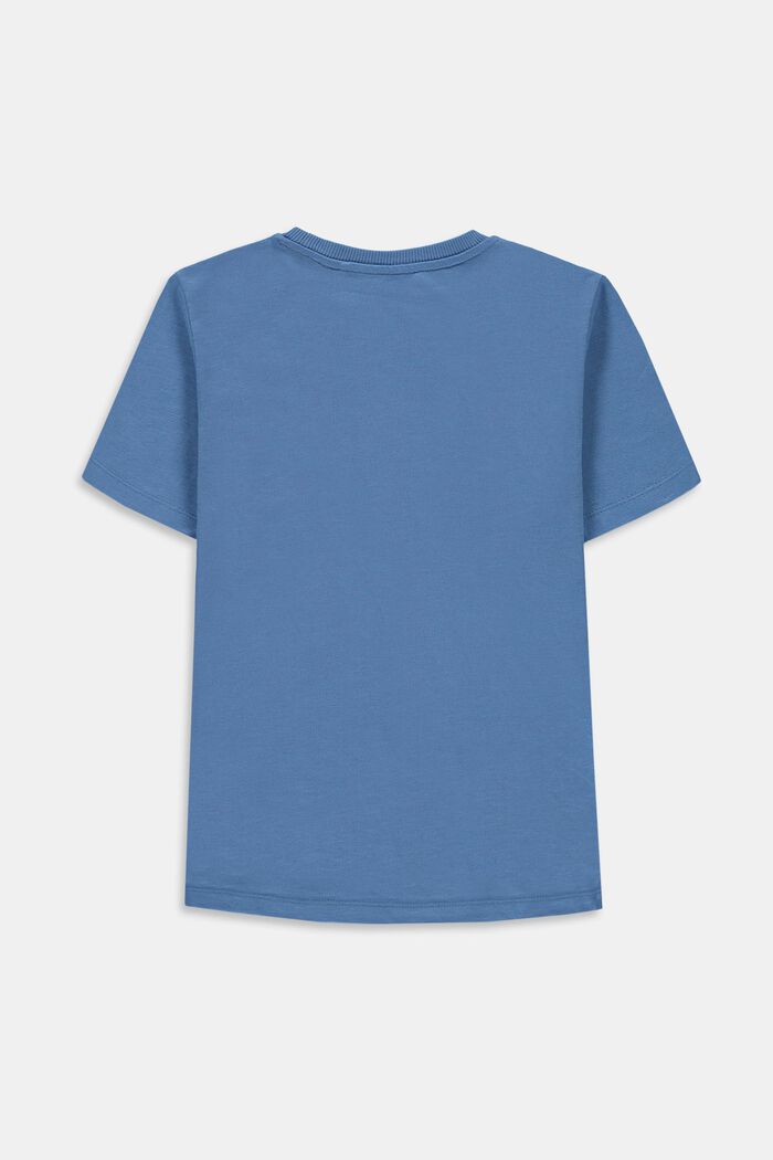Printed T-shirt, 100% cotton, LIGHT BLUE, detail image number 1