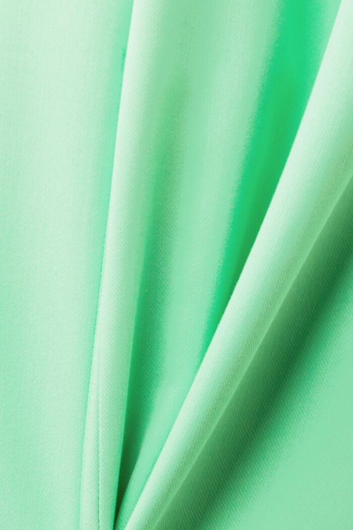 Twill Wide Leg Pants, CITRUS GREEN, detail image number 5