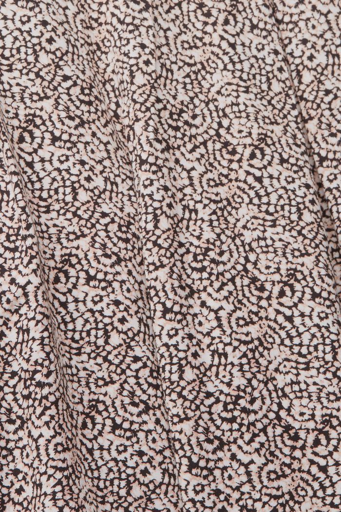 Patterned shorts made of LENZING™ ECOVERO™, BLACK, detail image number 5