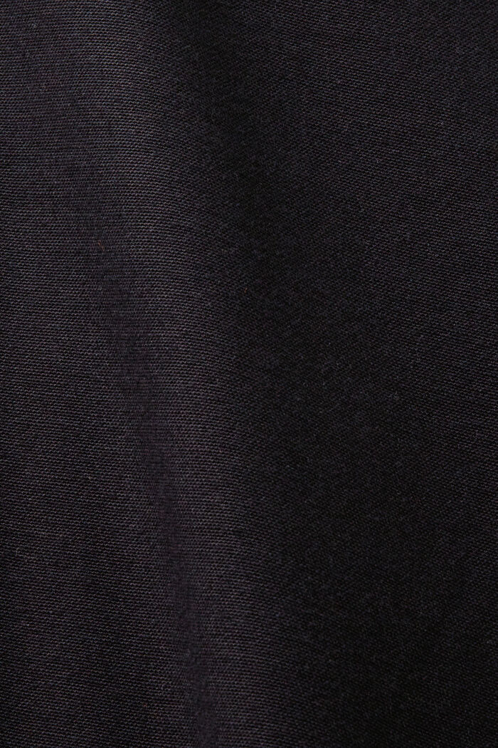 Cotton Cargo Pants, BLACK, detail image number 6