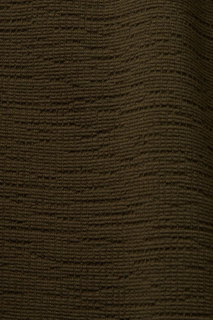 Shorts knitted, DARK KHAKI, detail image number 6