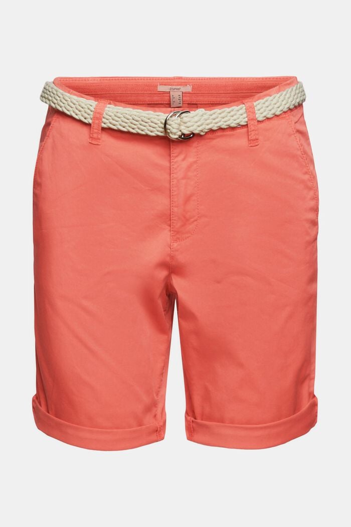 Woven Shorts, CORAL, overview