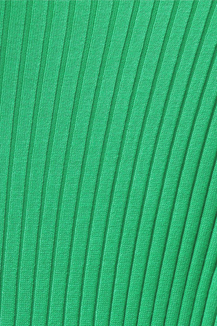 Rib-Knit Maxi Dress, GREEN, detail image number 5