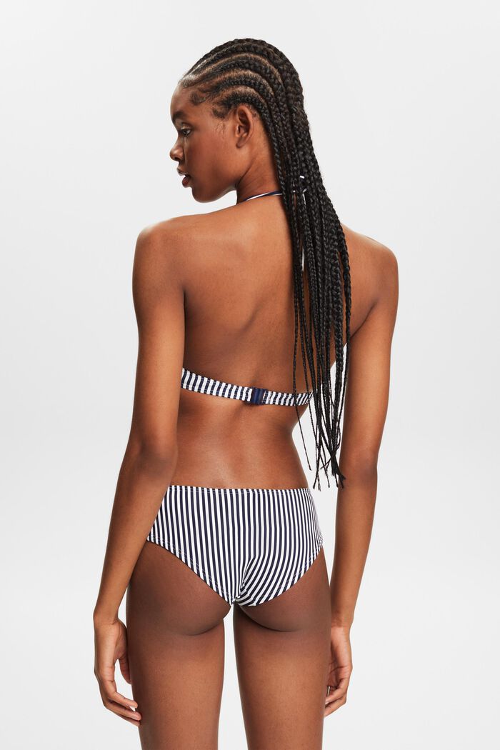 Striped Bikini Bottoms, NAVY, detail image number 3