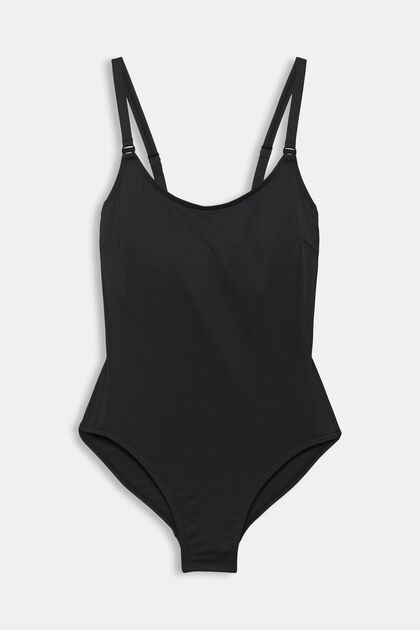 Made of recycled material: unpadded swimsuit with underwiring