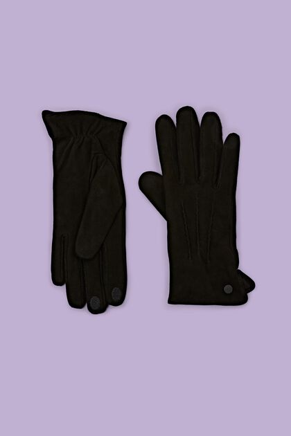 Suede Touchscreen Gloves
