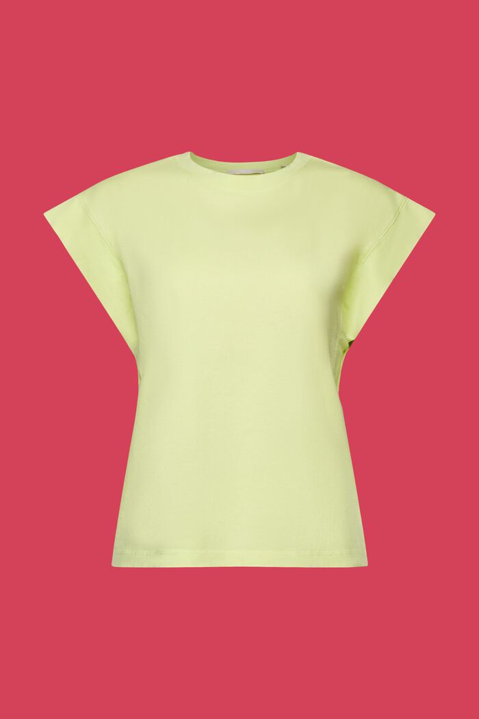 Batwing Short-Sleeve T-Shirt, LIME YELLOW, detail image number 5