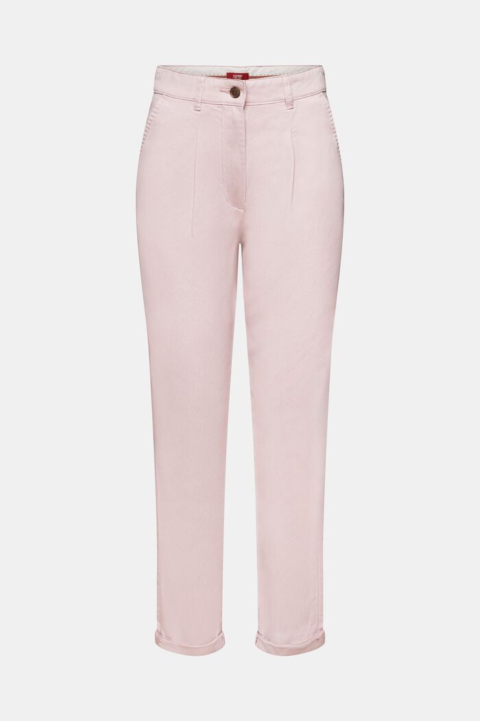 Mid-Rise Cotton-Blend Chinos, OLD PINK, detail image number 7