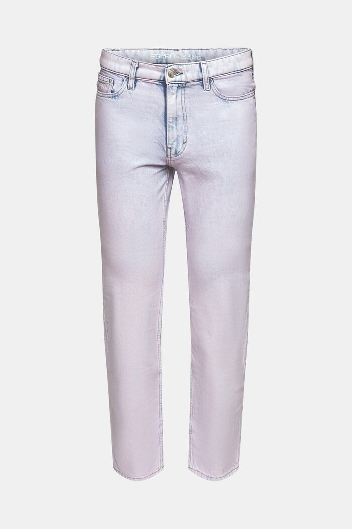 Mid-Rise Straight Jeans, LAVENDER, detail image number 6