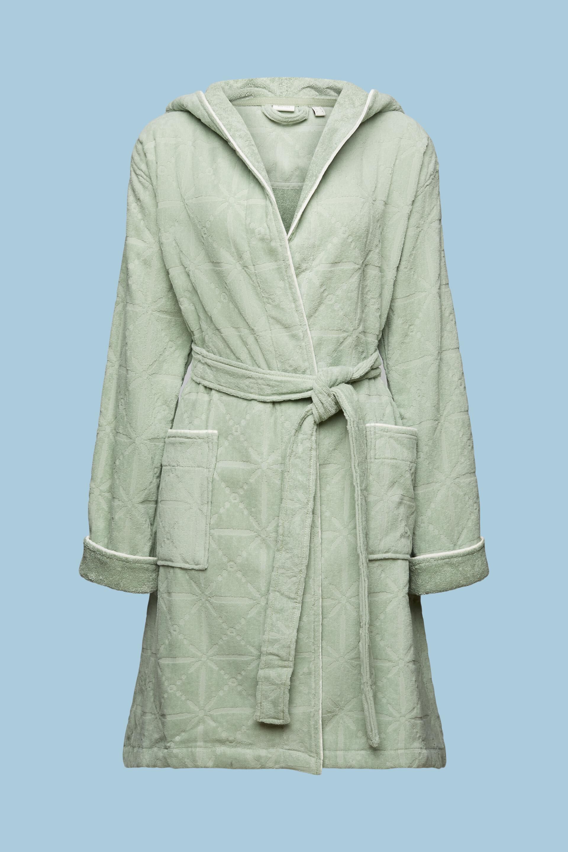 Bath robe Mens & Womens 100% Terry Cotton Shawl Collar Bathrobe Dressing  Gown | eBay