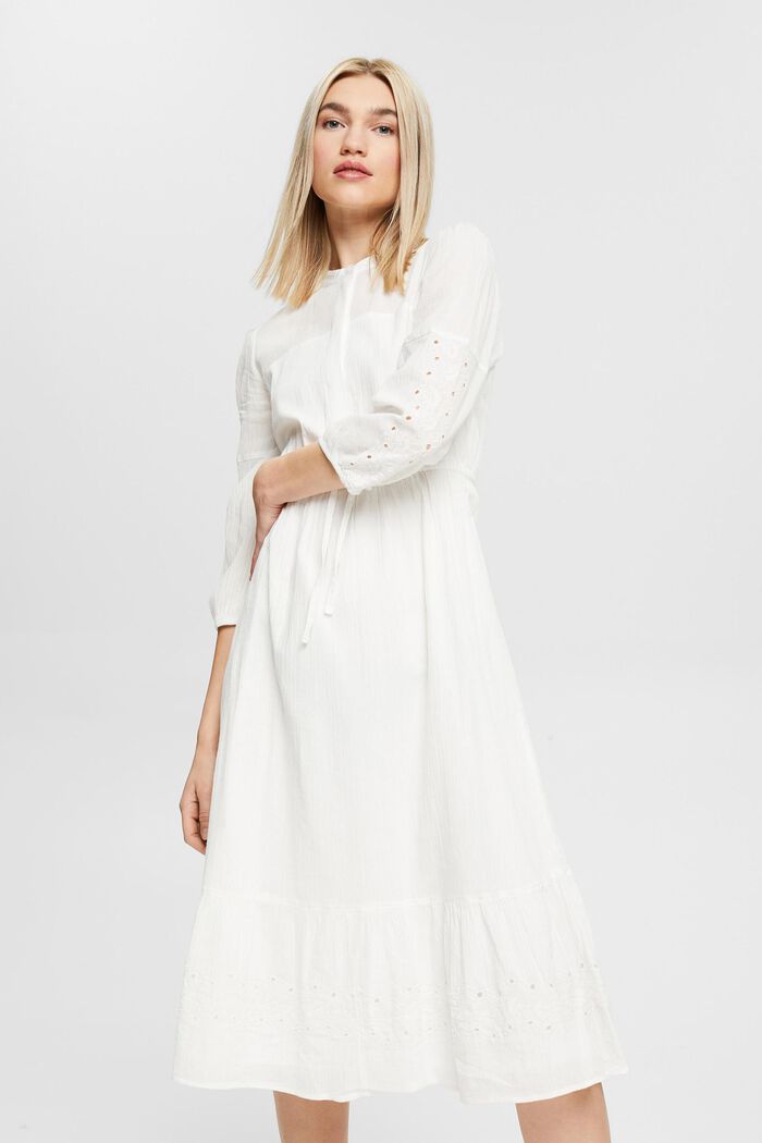 Midi dress made of 100% cotton