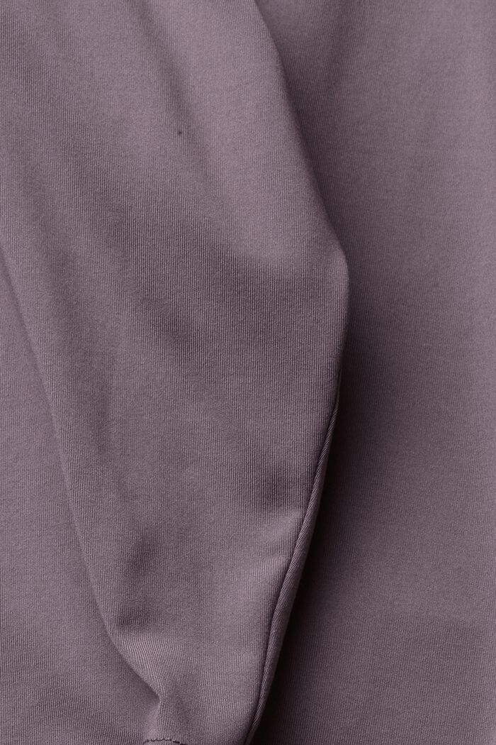 Made of recycled material: short sweatshirt trousers, TAUPE, detail image number 4