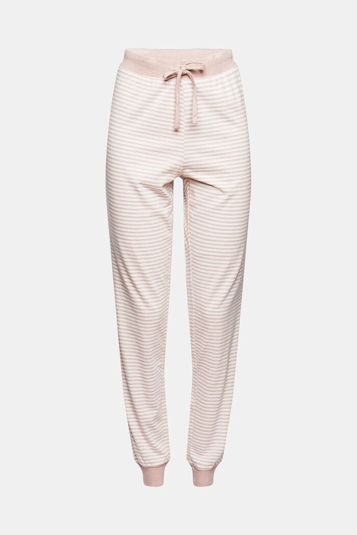 Jersey pyjama bottoms, organic cotton blend