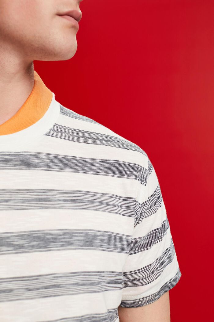 Striped t-shirt, 100% cotton, ICE, detail image number 3