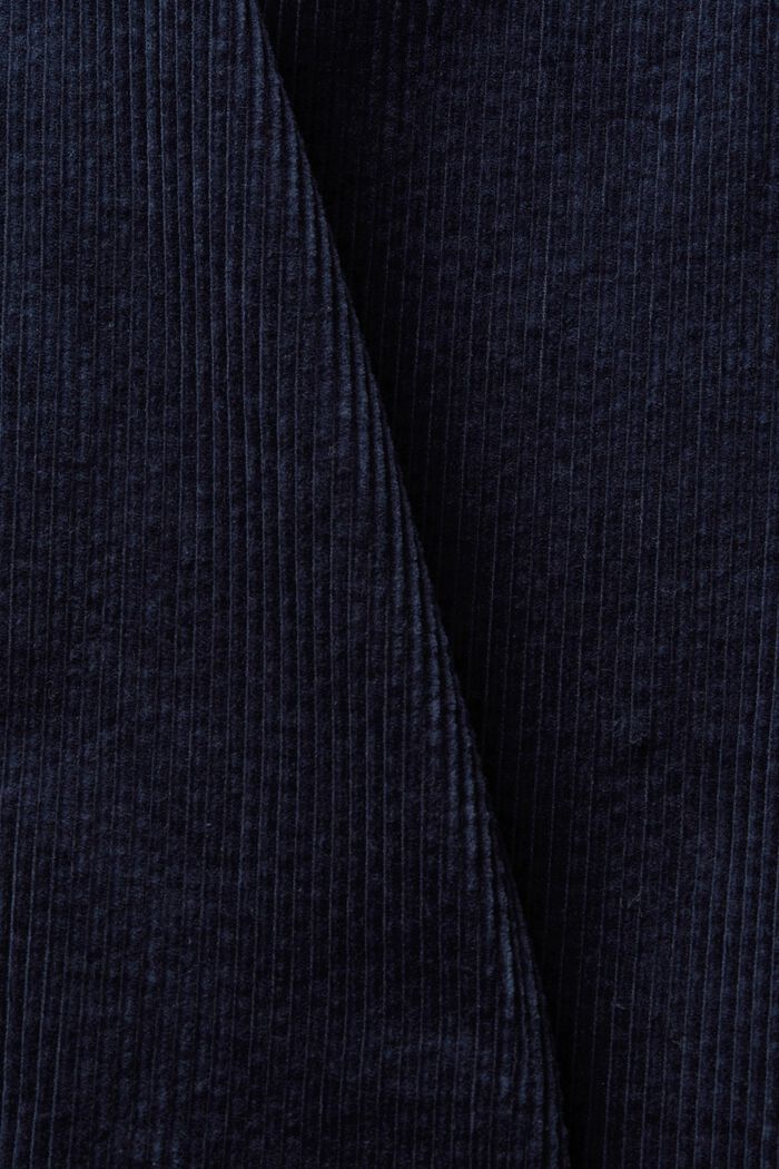 80's Straight corduroy trousers, NAVY, detail image number 1