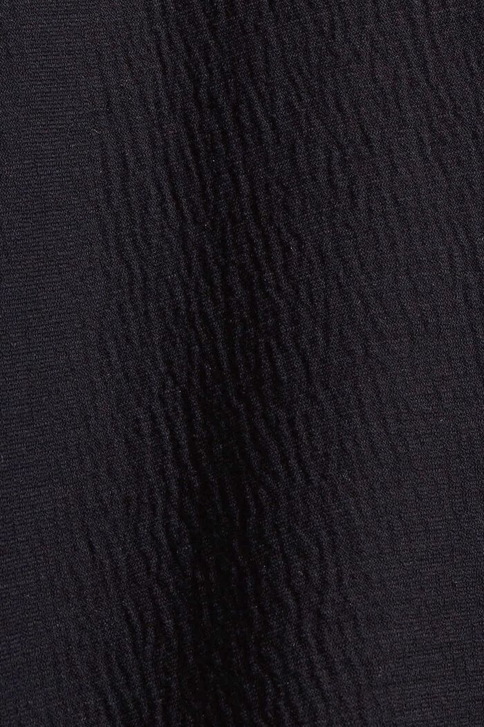 Double-breasted jersey blazer, BLACK, detail image number 4