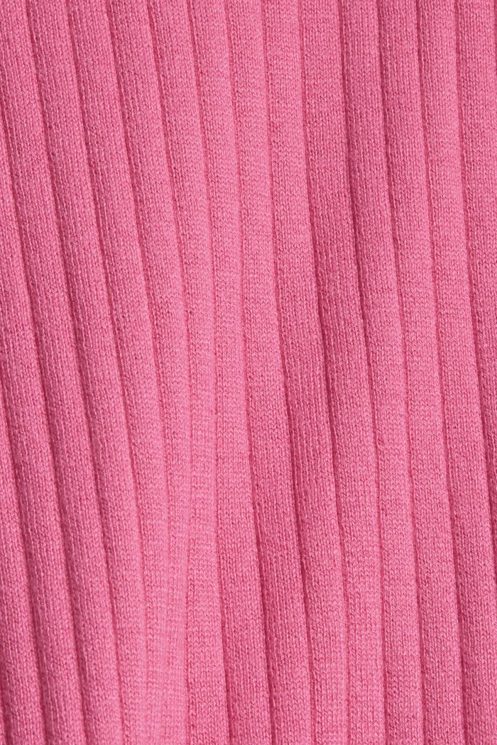 Cardigan made of 100% organic cotton, PINK, detail image number 4