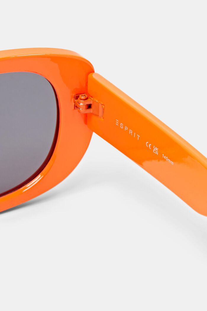 Square sunglasses, ORANGE, detail image number 3