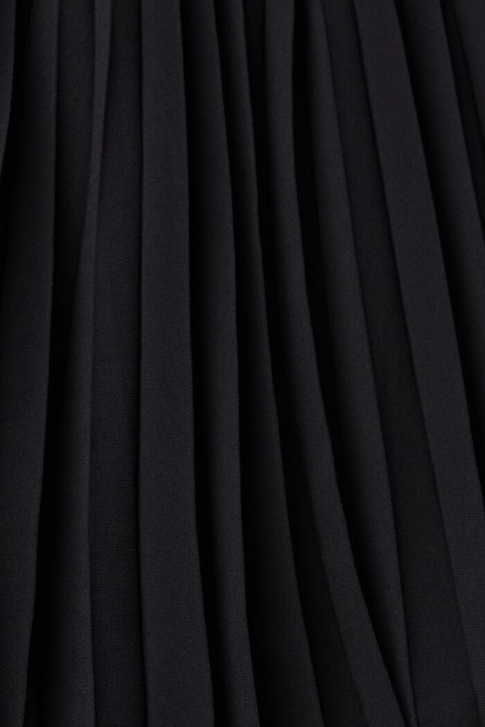 Pleated mini skirt, BLACK, detail image number 5