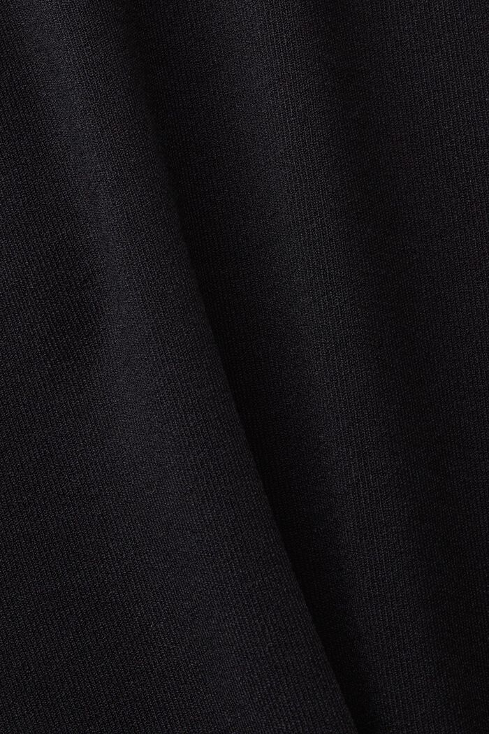 Tech Knit Mini Dress, BLACK, detail image number 5
