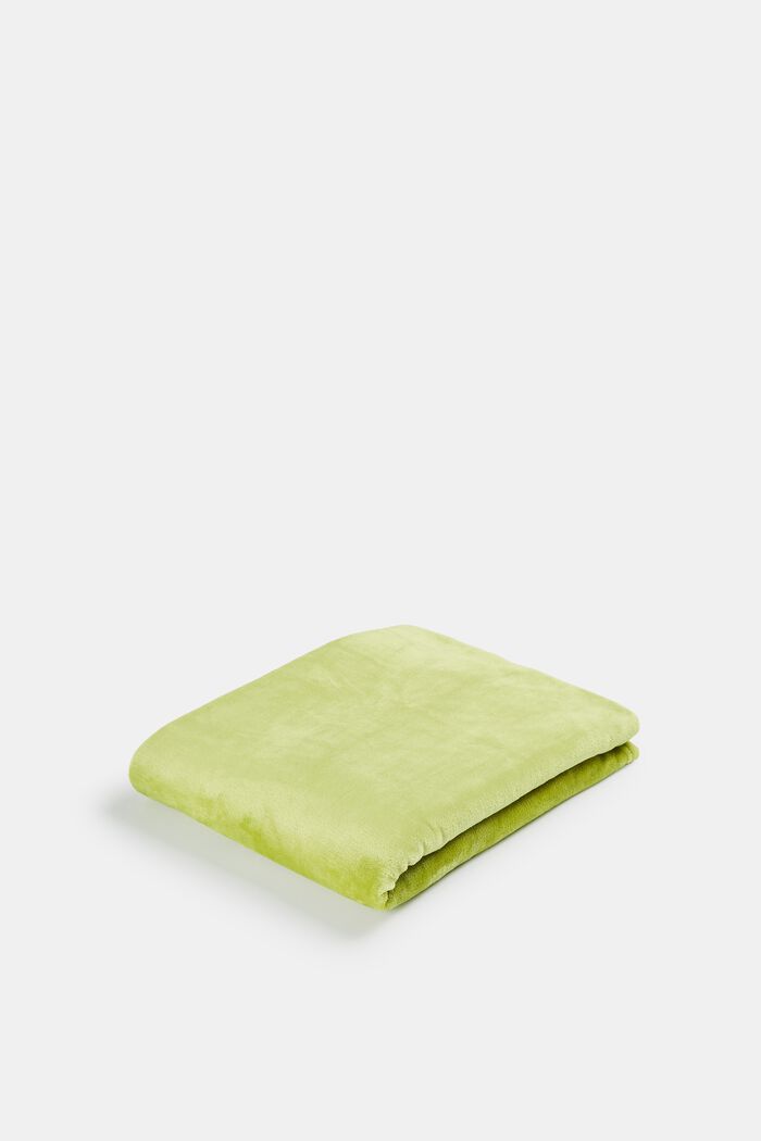 Fleece plaid, GREEN, detail image number 0