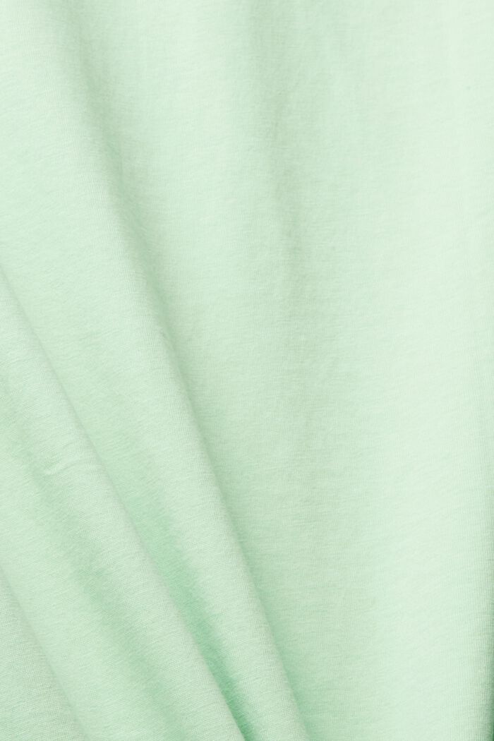 Jersey T-shirt, LIGHT GREEN, detail image number 4