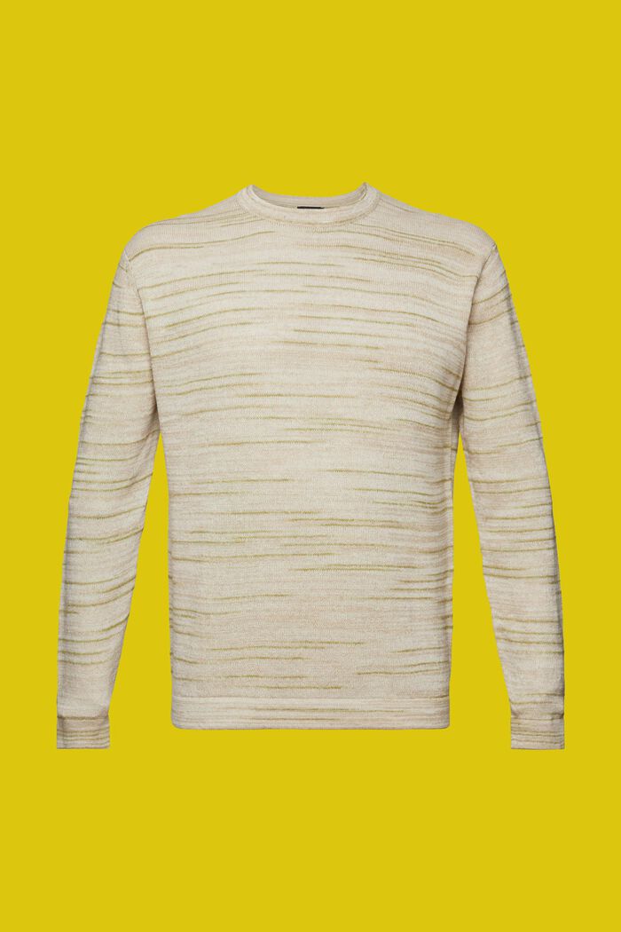 Space-dye jumper, linen blend, SAND, detail image number 5